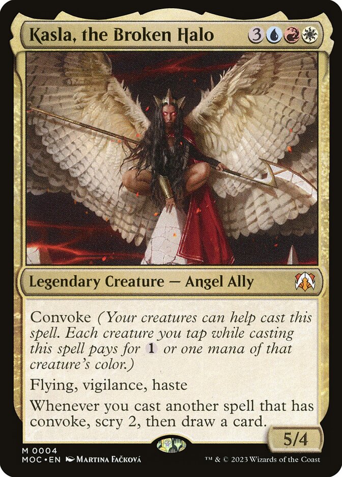 Kasla, the Broken Halo, March of the Machine Commander · 0004