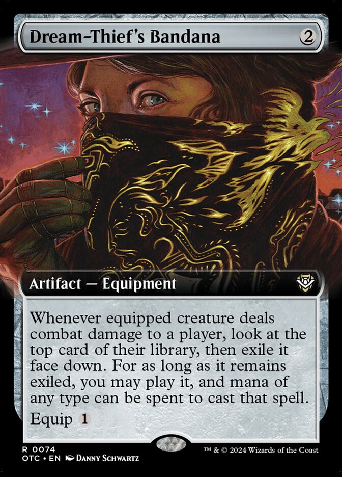 Dream-Thief's Bandana, Outlaws of Thunder Junction Commander · 0074