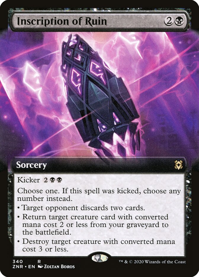 Inscription of Ruin, Zendikar Rising · 340