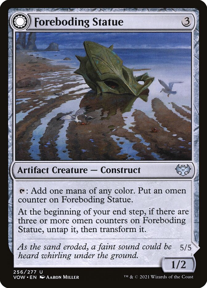 Foreboding Statue // Forsaken Thresher, Innistrad: Crimson Vow · 256/277