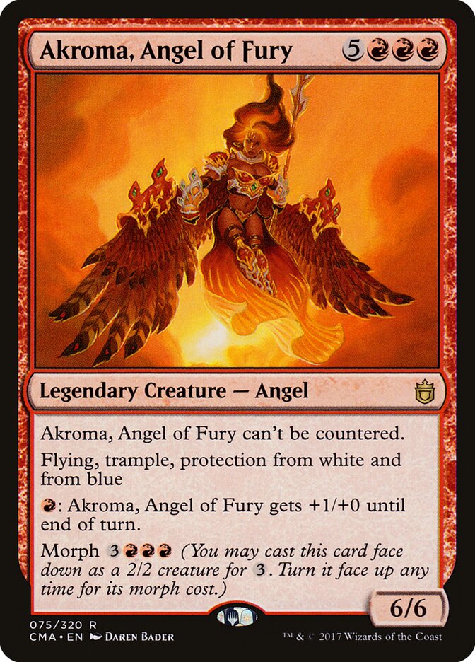 Akroma, Angel of Fury, Commander Anthology · 075/320