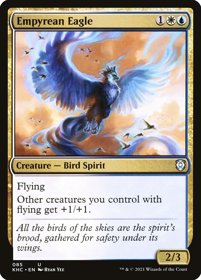 Empyrean Eagle, Kaldheim Commander · 085