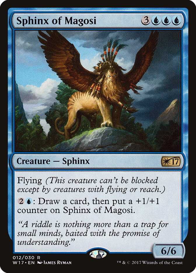 Sphinx of Magosi, Welcome Deck 2017 · 012/030