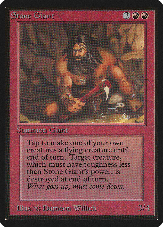 Stone Giant, Limited Edition Beta · 177