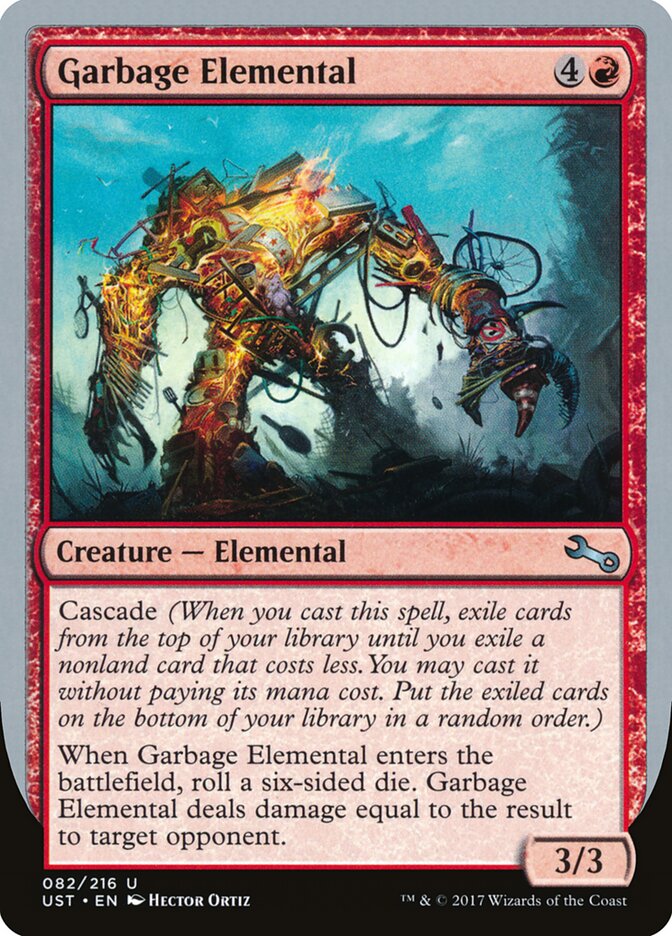 Garbage Elemental, Unstable · 82d