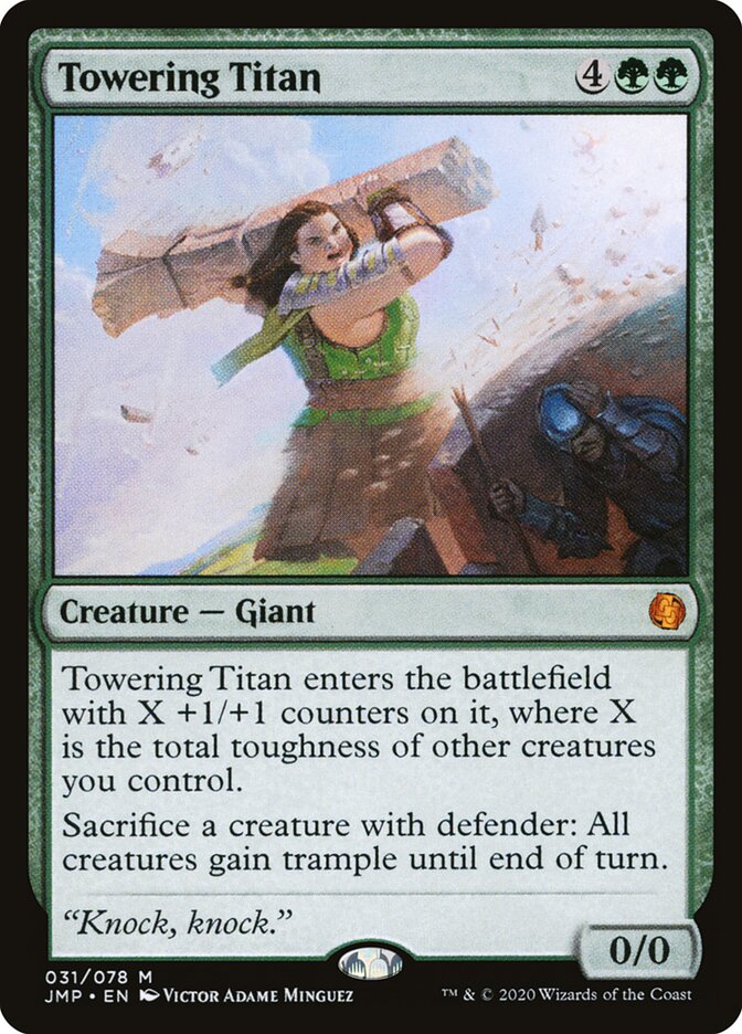 Towering Titan, Jumpstart · 031/078