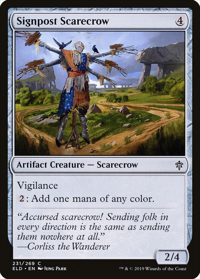 Signpost Scarecrow, Throne of Eldraine · 231/269