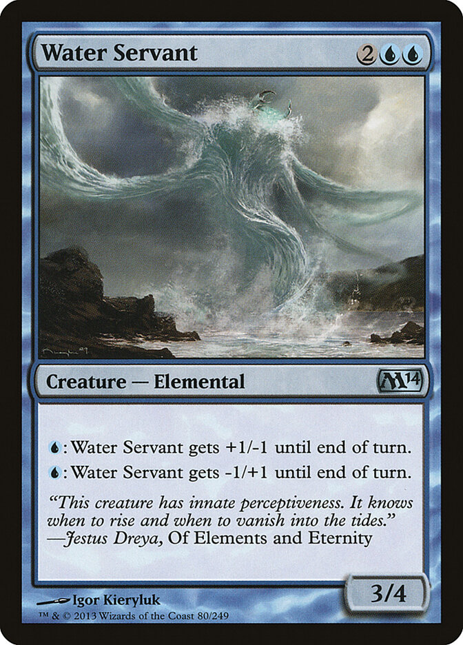 Water Servant, Magic 2014 · 80/249
