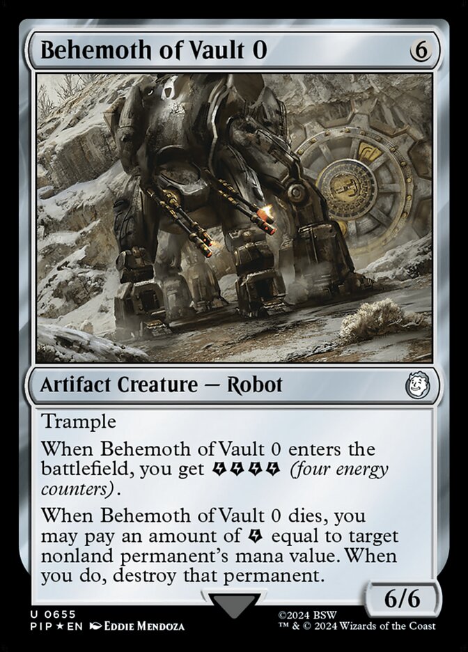 Behemoth of Vault 0, Fallout · 0655
