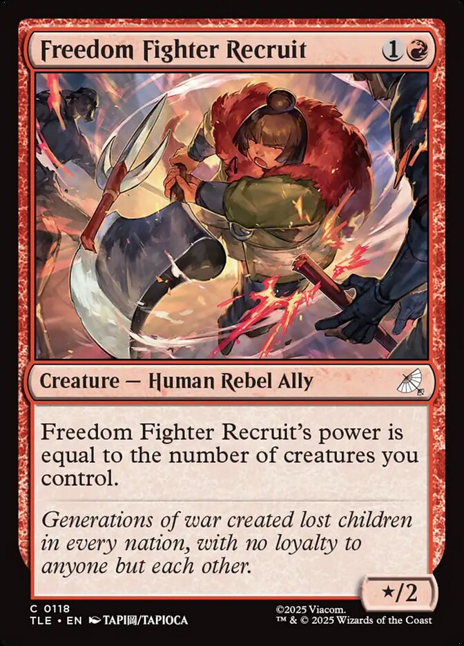 Freedom Fighter Recruit, Avatar: The Last Airbender Eternal · 0118