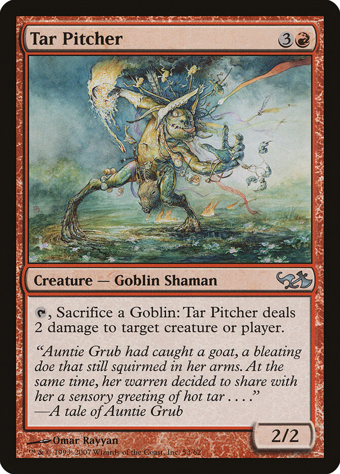 Tar Pitcher, Duel Decks: Elves vs. Goblins · 53/62