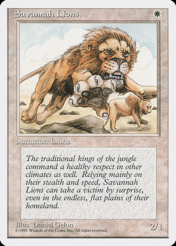 Savannah Lions, Fourth Edition · 48