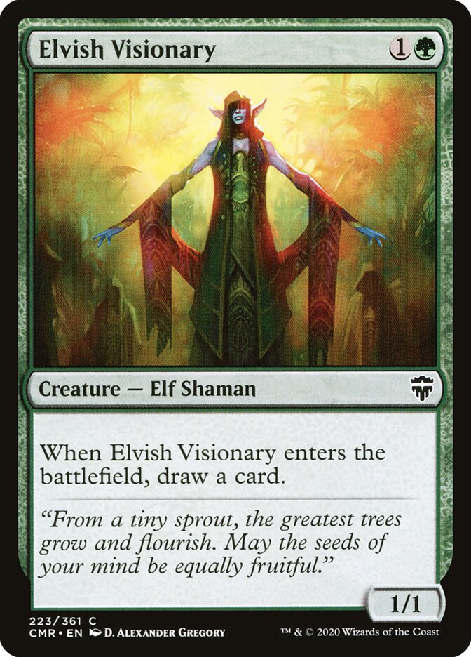 Elvish Visionary, Commander Legends · 223/361