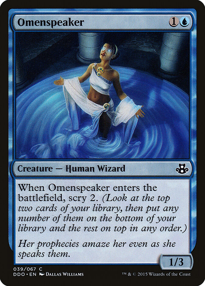 Omenspeaker, Duel Decks: Elspeth vs. Kiora · 039/067