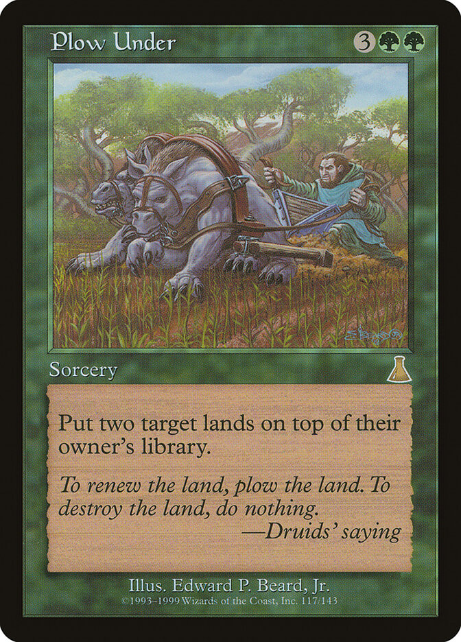 Plow Under, Urza's Destiny · 117/143