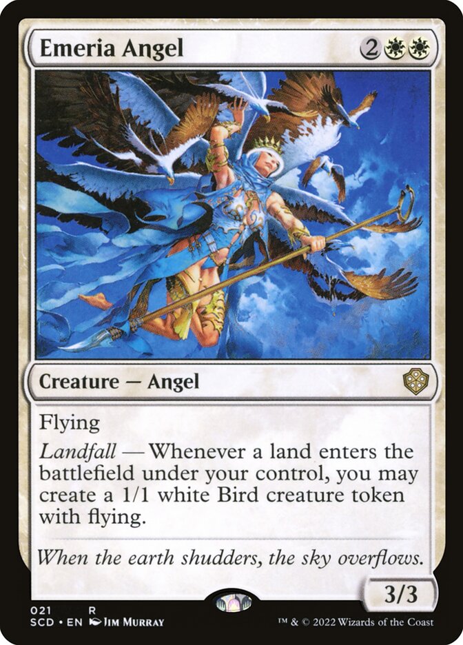 Emeria Angel, Starter Commander Decks · 021