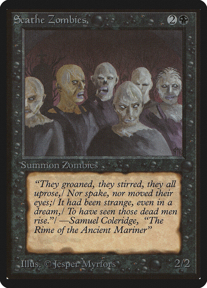 Scathe Zombies, Limited Edition Beta · 126