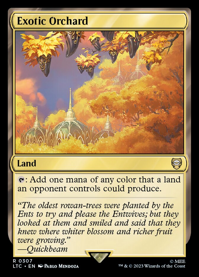Exotic Orchard, Tales of Middle-earth Commander · 0307