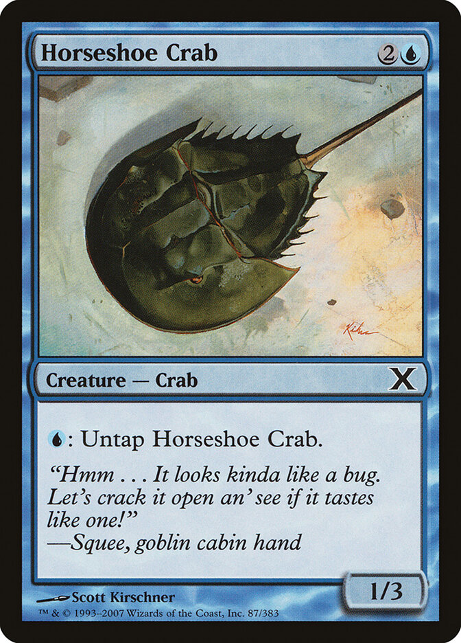 Horseshoe Crab, Tenth Edition · 87/383