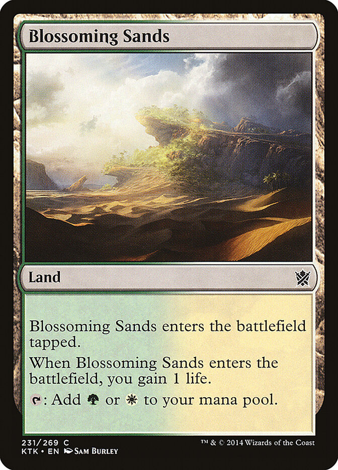 Blossoming Sands, Khans of Tarkir · 231/269