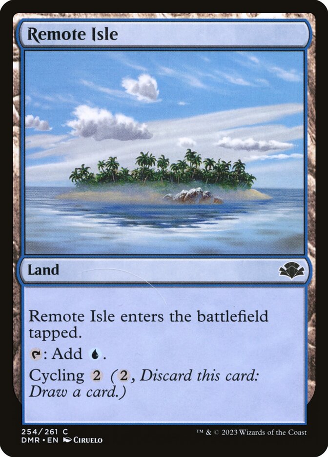 Remote Isle, Dominaria Remastered · 254/261
