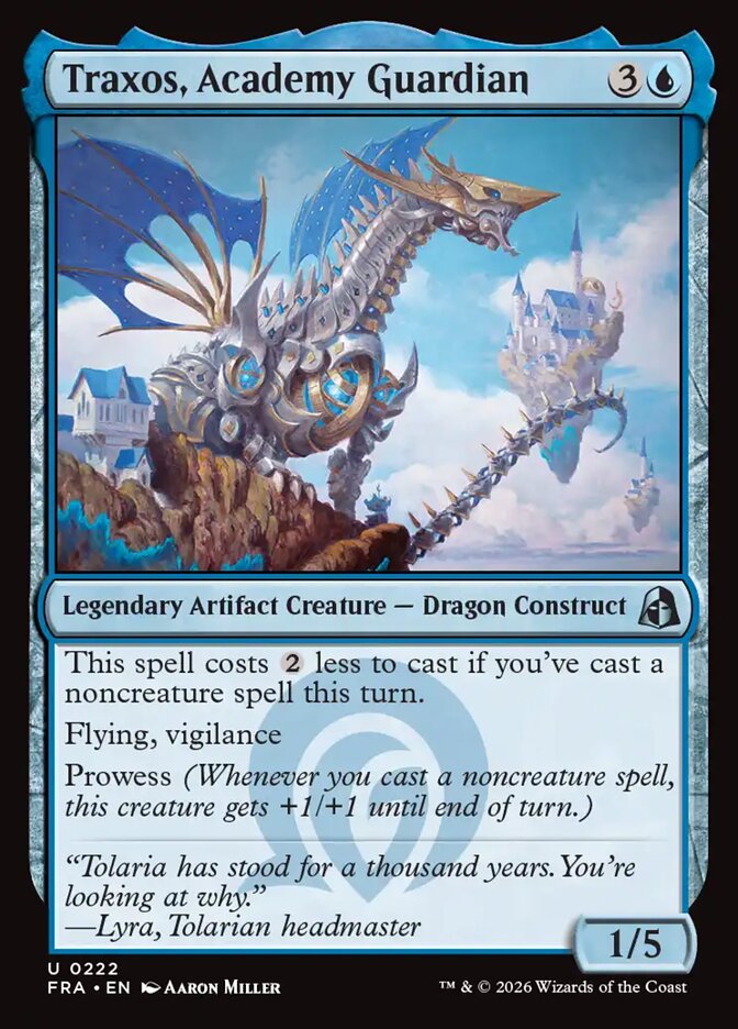 Traxos, Academy Guardian, Reality Fracture · 0222
