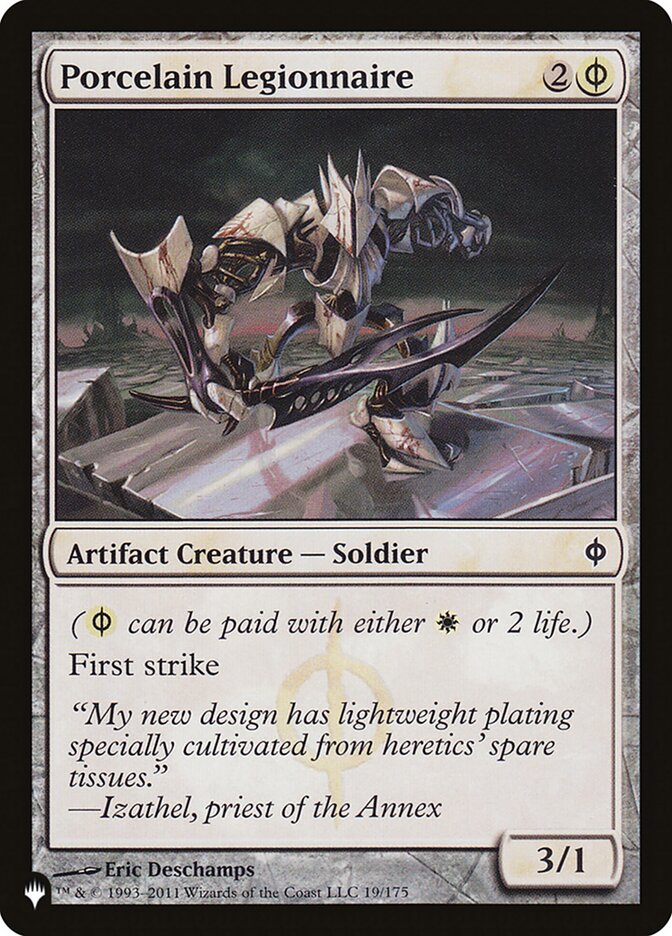 Porcelain Legionnaire, The List · nph-19