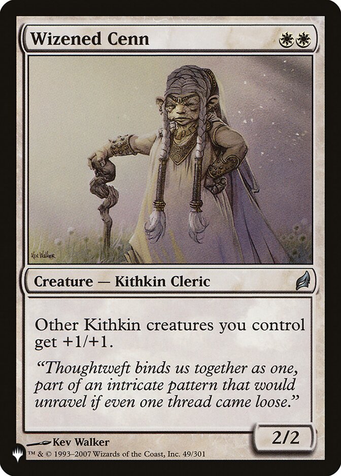 Wizened Cenn, The List · lrw-49