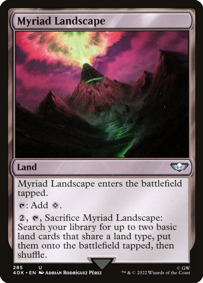 Myriad Landscape, Warhammer 40,000 Commander · 285/617