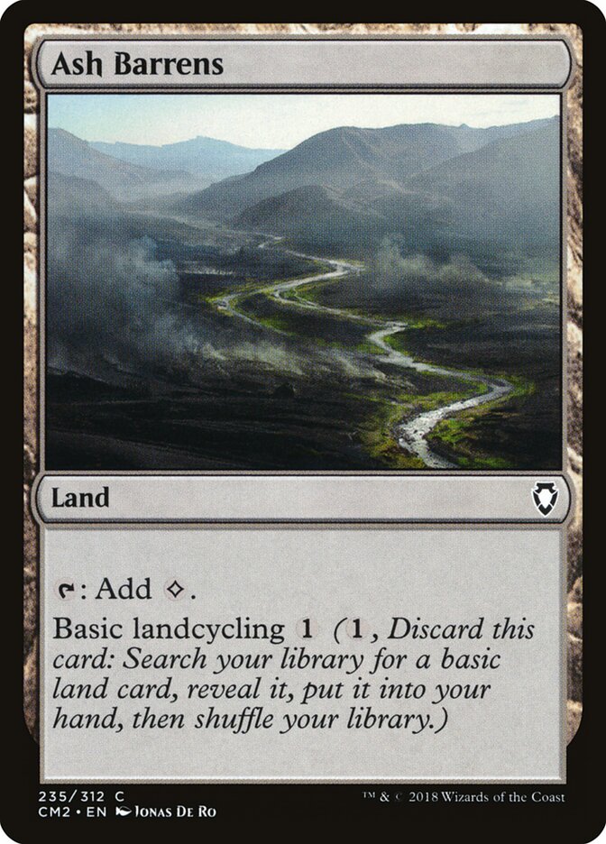 Ash Barrens, Commander Anthology Volume II · 235/312
