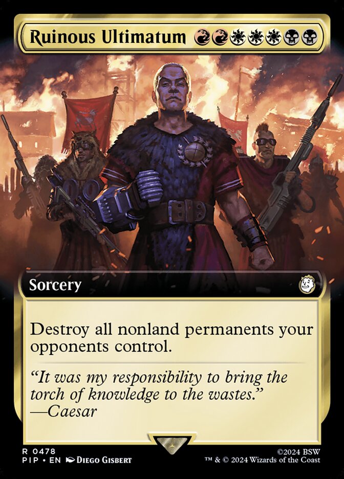 Ruinous Ultimatum, Fallout · 0478