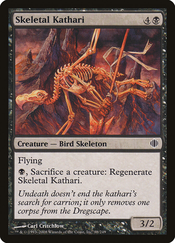 Skeletal Kathari, Shards of Alara · 88/249