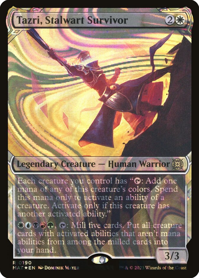 Tazri, Stalwart Survivor, March of the Machine: The Aftermath · 0190
