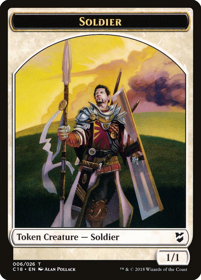 Soldier, Commander 2018 Tokens · 006