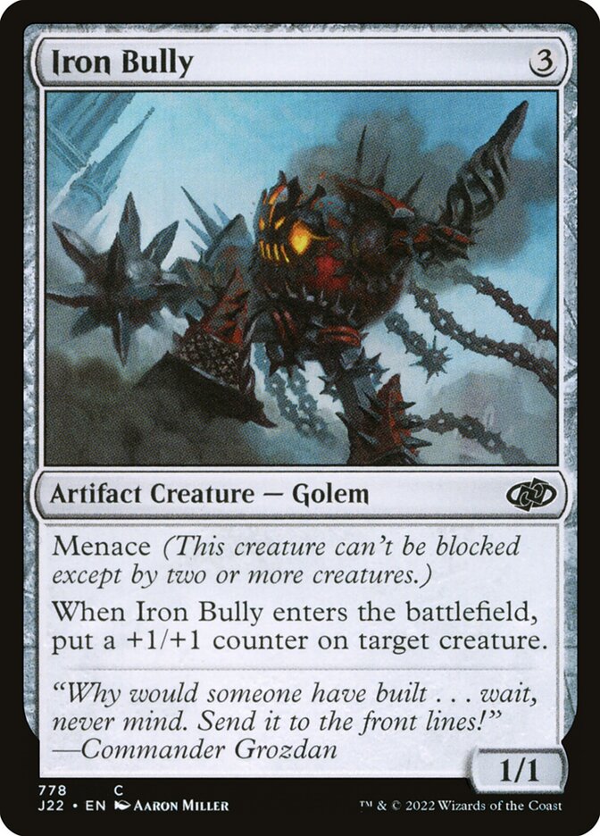 Iron Bully, Jumpstart 2022 · 778