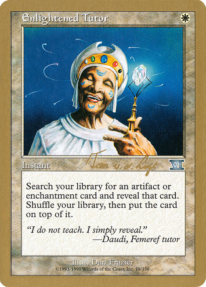 Enlightened Tutor, World Championship Decks 2000 · tvdl19