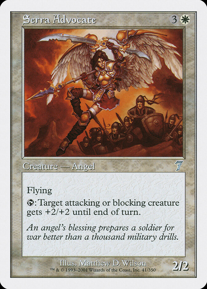 Serra Advocate, Seventh Edition · 41/350