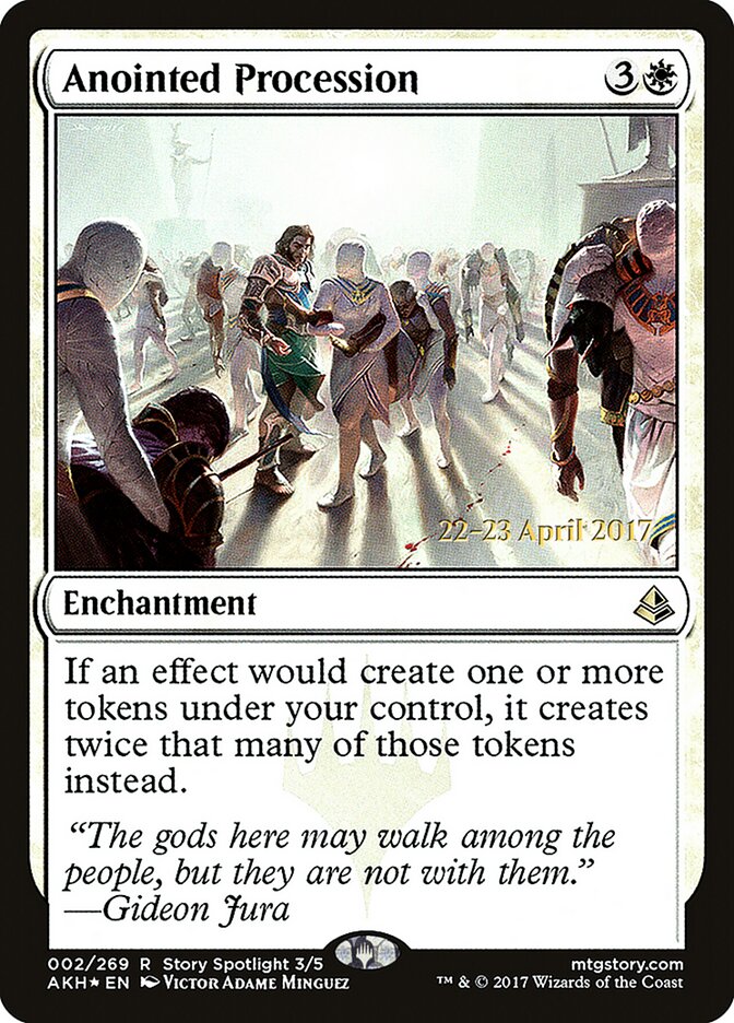 Anointed Procession, Amonkhet Promos · 002/269