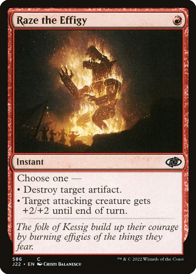 Raze the Effigy, Jumpstart 2022 · 586