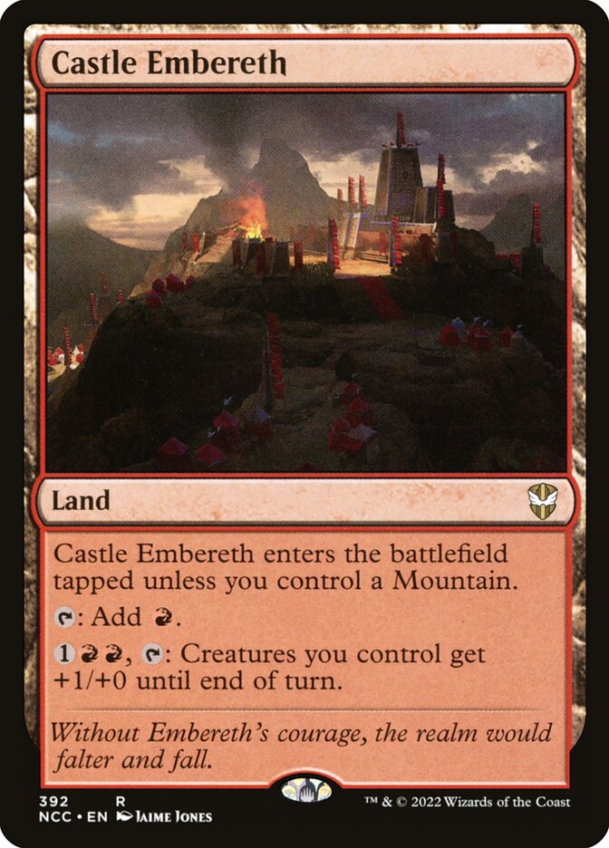 Castle Embereth, New Capenna Commander · 392