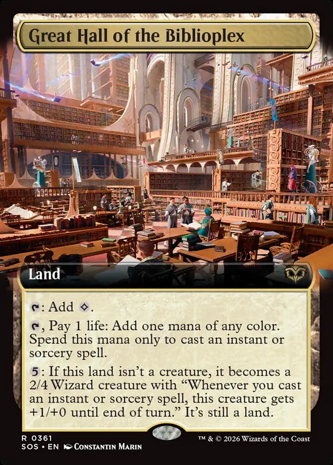 Great Hall of the Biblioplex, Secrets of Strixhaven · 0361