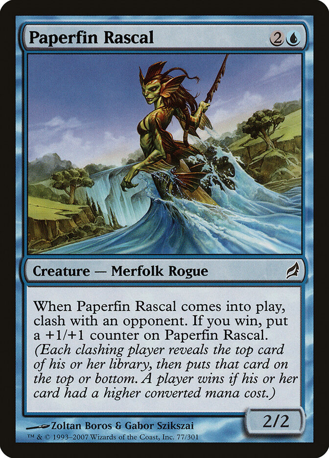 Paperfin Rascal, Lorwyn · 77/301
