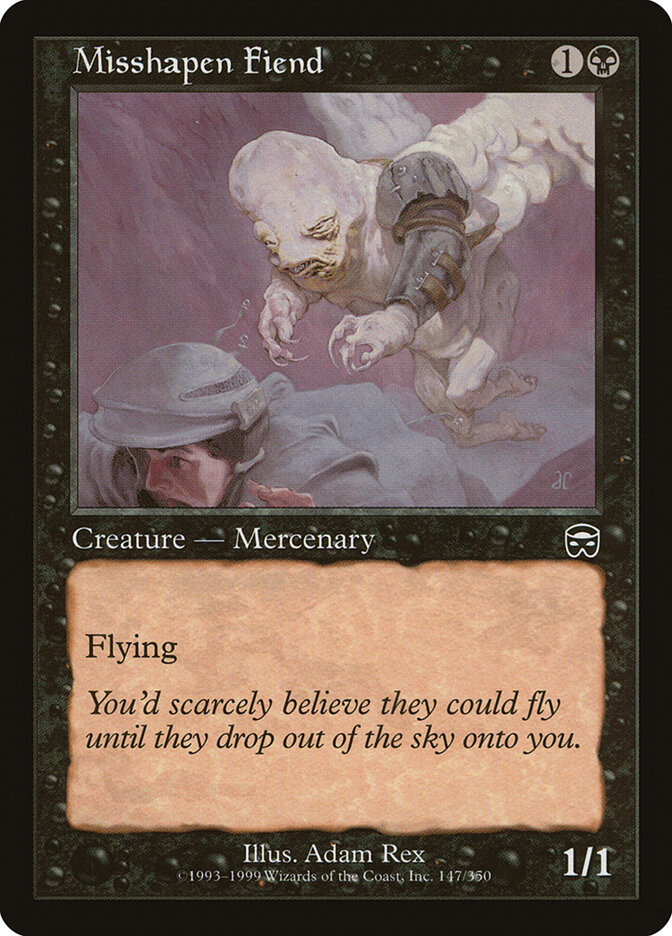 Misshapen Fiend, Mercadian Masques · 147/350