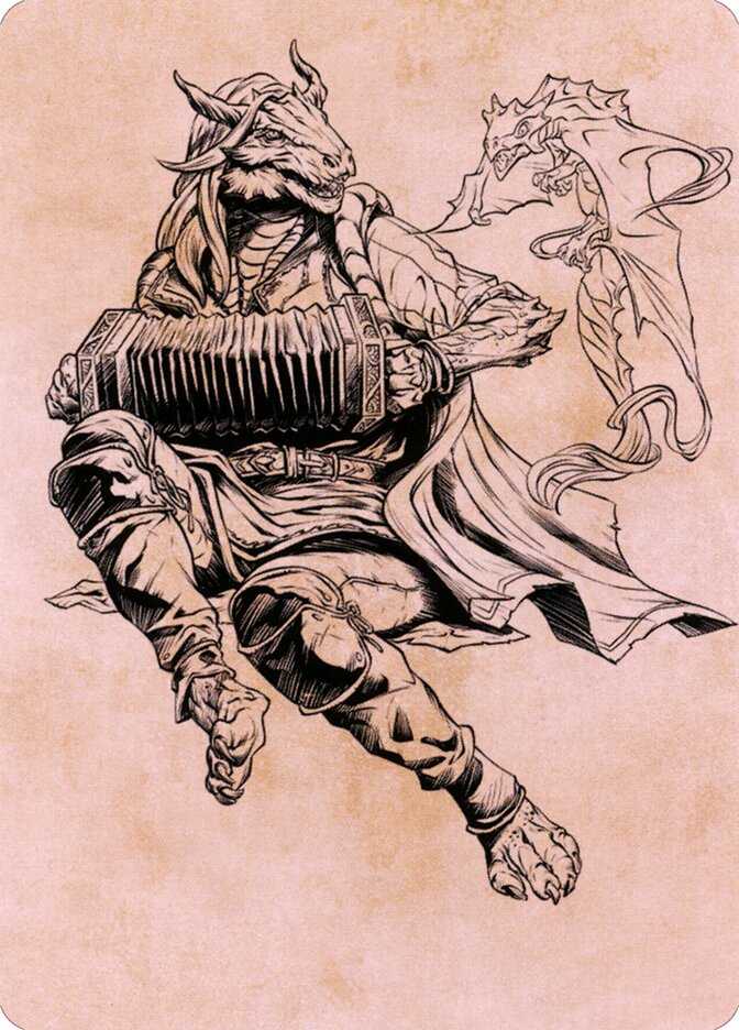 Korlessa, Scale Singer // Korlessa, Scale Singer, Battle for Baldur's Gate Art Series · 068