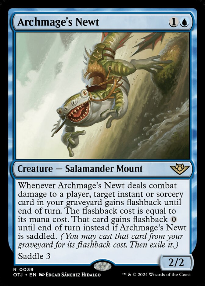 Archmage's Newt, Outlaws of Thunder Junction · 0039