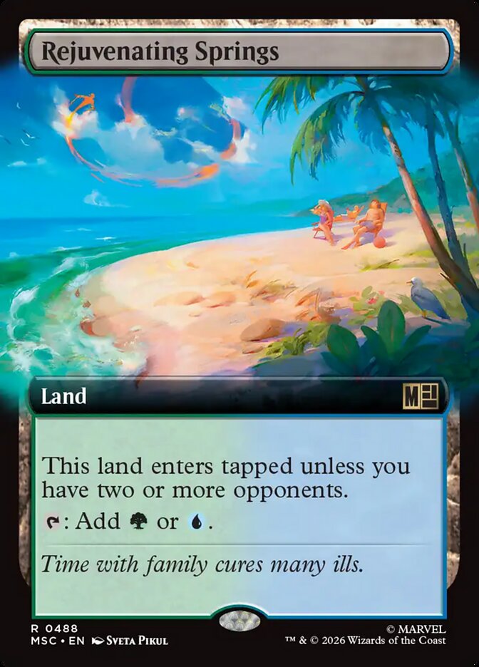 Rejuvenating Springs, Marvel Super Heroes Commander · 0488