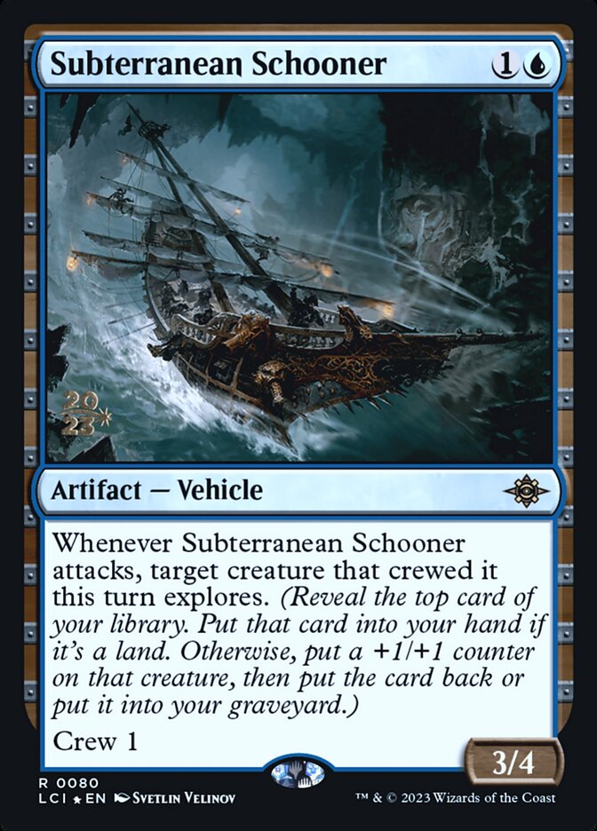 Subterranean Schooner, The Lost Caverns of Ixalan Promos · 0080