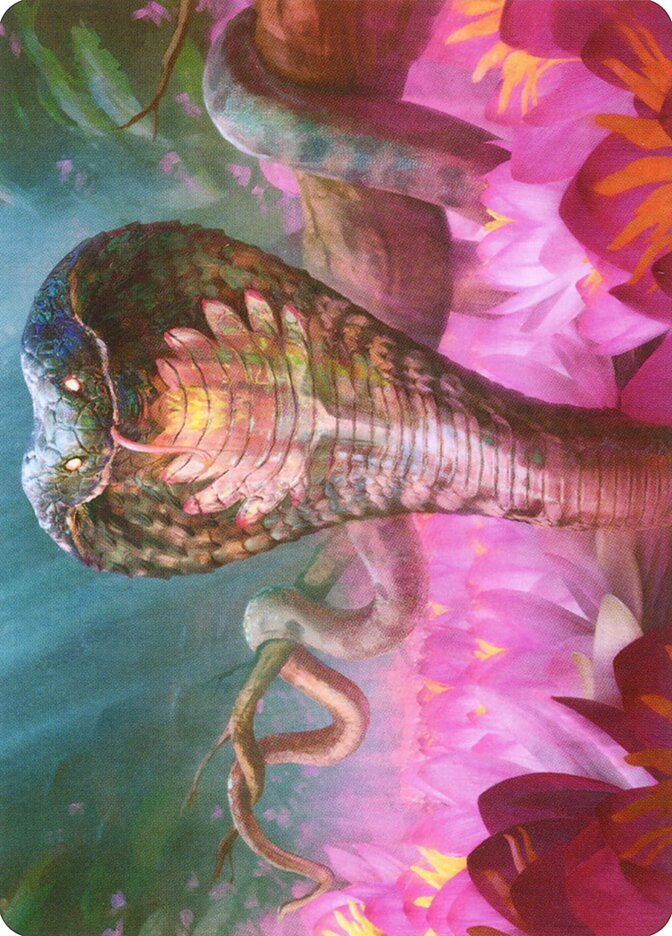 Lotus Cobra // Lotus Cobra, Zendikar Rising Art Series · 071