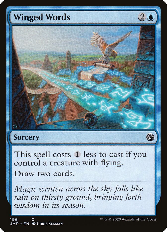 Winged Words, Jumpstart · 196