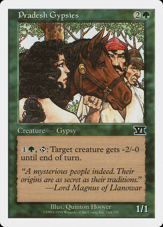 Pradesh Gypsies, Classic Sixth Edition · 244/350